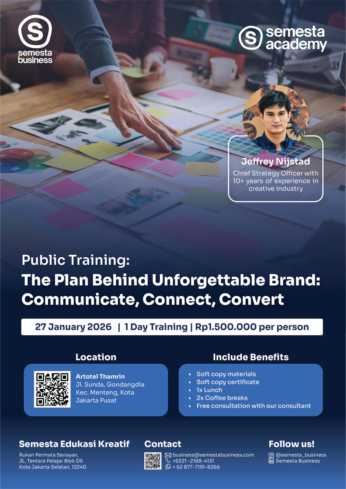 The Plan Behind Unforgettable Brand: Communicate, Connect, Convert